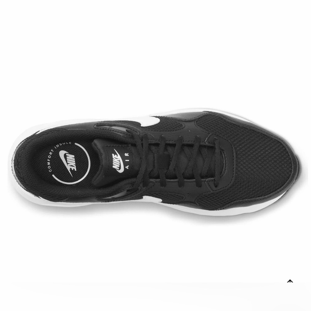 Nike Air Black and White Athletic Shoes - Picture 4 of 4